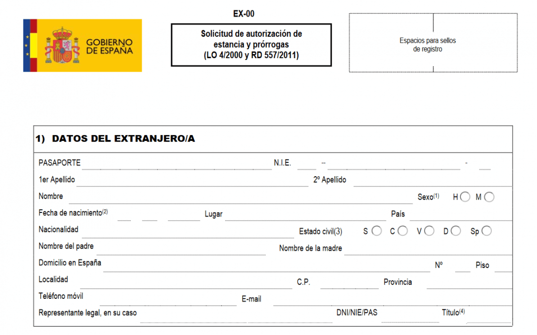 visa para estudiantes en españa