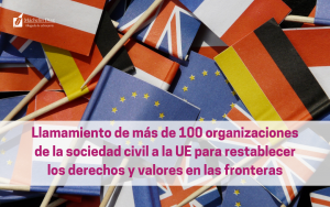 CEAR, fronteras, derechos y valores en las fronteras, UE