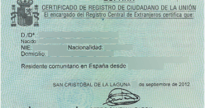 Nacionalidad, Residencia, Inmigrantes, Inmigración, España, Máchelin Díaz, Consulta Online Gratis, Estancia, Trámite, Expediente, Nacionalidad Española, Abogados, Extranjería, NIE, TIE, CERTIFICADO DE LA UNIÓN, Certificado de Registro de la Unión