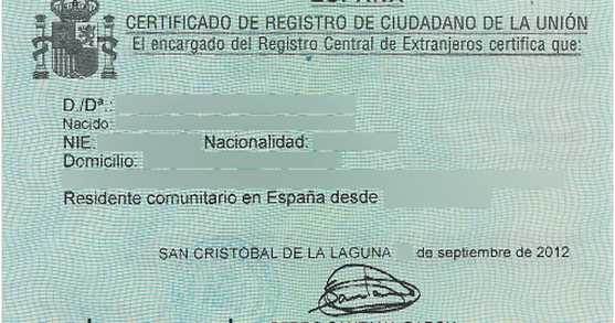 Nacionalidad, Residencia, Inmigrantes, Inmigración, España, Máchelin Díaz, Consulta Online Gratis, Estancia, Trámite, Expediente, Nacionalidad Española, Abogados, Extranjería, NIE, TIE, CERTIFICADO DE LA UNIÓN, Certificado de Registro de la Unión