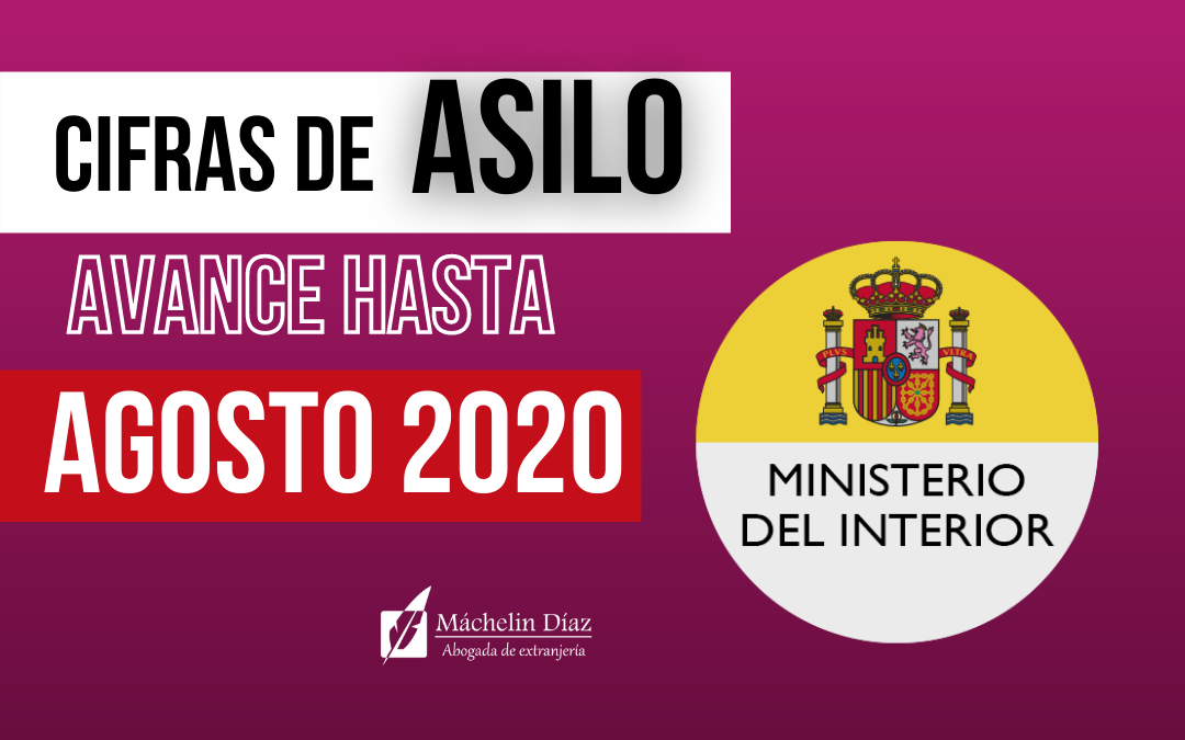 AGOSTO 2020 ASILO, SOLICITUDES DE PROTECCIÓN INTERNACIONAL, ASILO, CIFRAS DE ASILO ESPAÑA, CIFRAS DE ASILO 2020, PROTECCIÓN INTERNACIONAL, RAZONES HUMANITARIAS, blog de extranjeria en españa, blog de extranjeria, máchelin diaz despacho, máchelin diaz abogada, despacho de abogados en madrid, despacho de abogados en barcelona, abogados extranjeristas en murcia