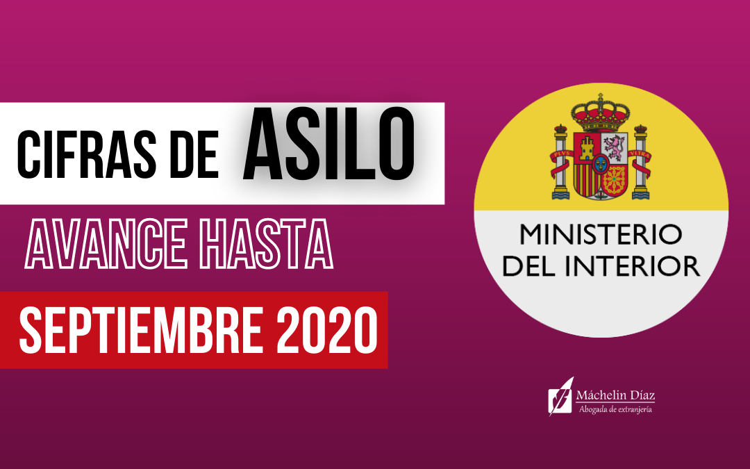 SEPTIEMBRE 2020 ASILO, SOLICITUDES DE PROTECCIÓN INTERNACIONAL, ASILO, CIFRAS DE ASILO ESPAÑA, CIFRAS DE ASILO 2020, PROTECCIÓN INTERNACIONAL, RAZONES HUMANITARIAS, blog de extranjeria en españa, blog de extranjeria, máchelin diaz despacho, máchelin diaz abogada, despacho de abogados en madrid, despacho de abogados en barcelona, abogados extranjeristas en murcia