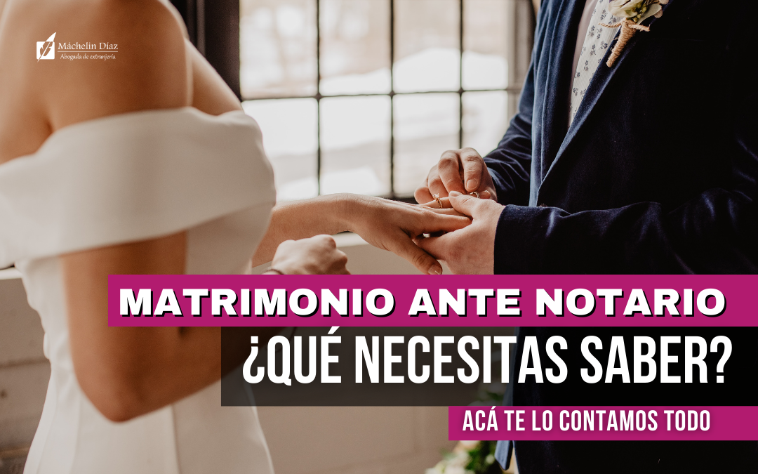 matrimonio ante notario