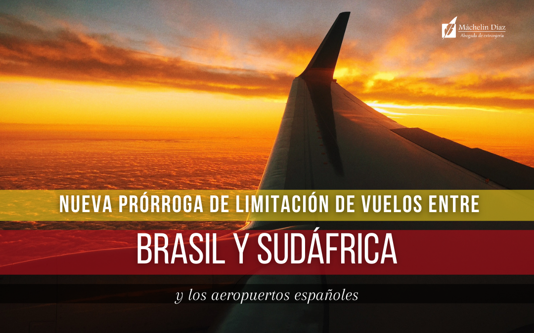 limitación de vuelos entre brasil y sudáfrica