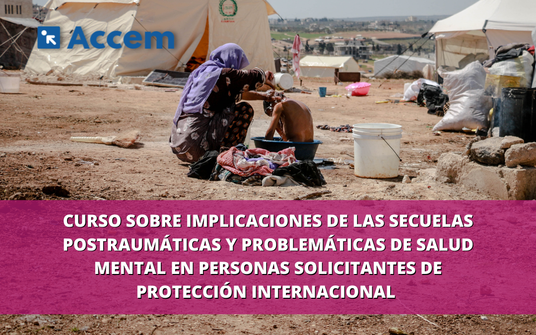 salud mental de las personas solicitantes de asilo, accem