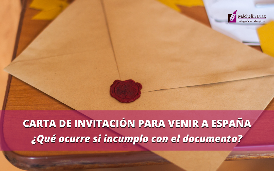 carta de invitación