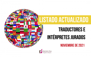 traductores, intérpretes jurados