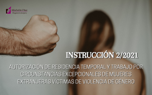 violencia de género, mujer extranjera, instruccion 2/2021