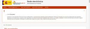 Dirección Electrónica Habilitada Única (DEHú) o en Carpeta Ciudadana