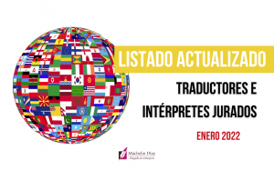 Traductores/as e intérpretes jurados/as