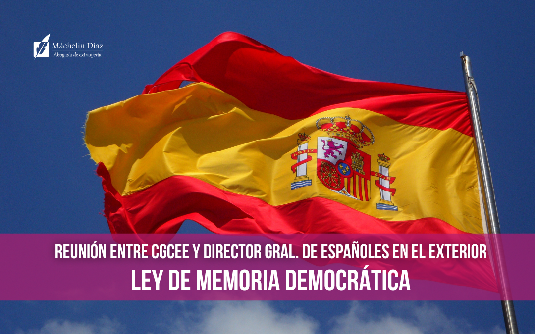 CGCEE, Ley de Memoria Democrática