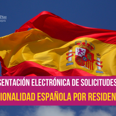 nacionalidad española, presentación electrónica de solicitudes, presentación electrónica de expedientes, ministerio de justicia, boe, nacionalidad española por residencia, máchelin díaz