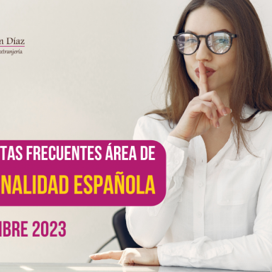 preguntas frecuentes sobre nacionalidad española, nacionalidad española, ministerio de justicia, máchelin díaz