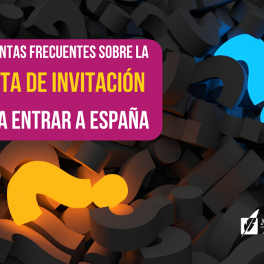 preguntas frecuentes sobre la carta de invitación, carta de invitación en españa, cuánto cuesta la carta de invitación, requisitos para la carta de invitación, máchelin díaz