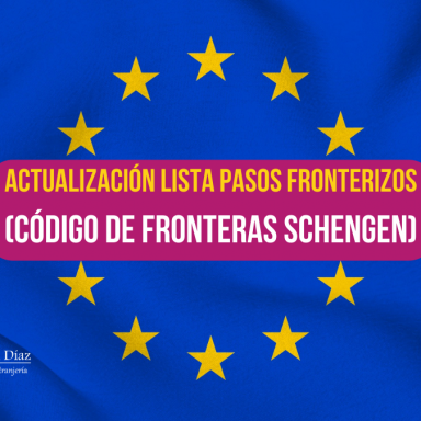 pasos fronterizos, código de fronteras schengen, máchelin díaz, italia
