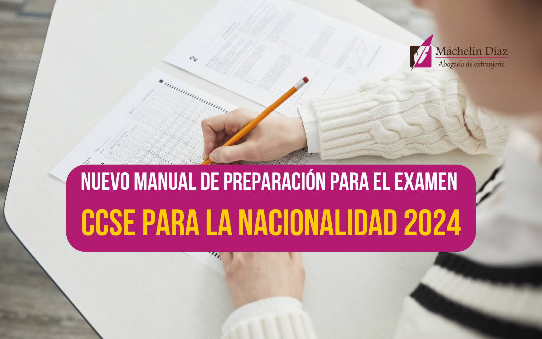 Nuevo manual de preparación CCSE para Nacionalidad 2024